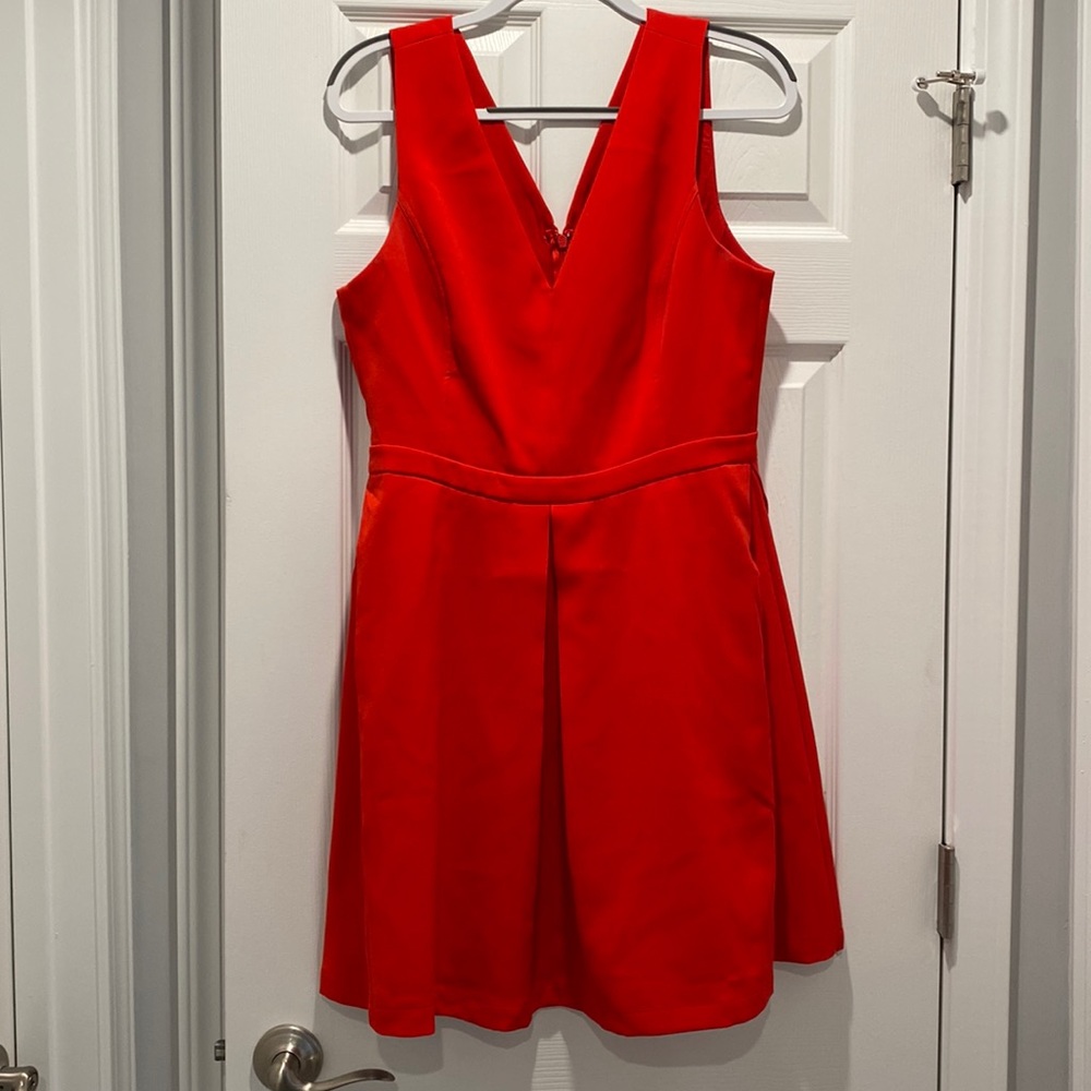 Adelyn Rae Red Cocktail Dress
